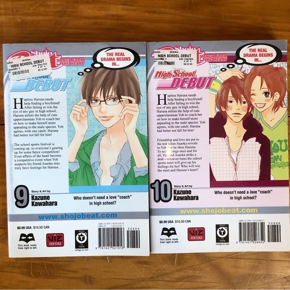 High School Debut Manga Volume 1-10 Kazune Kawahara Shojo Beat Romance Teen - Picture 15 of 15